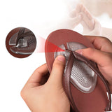 Maxbell 2Pcs Self Adhesive Gel Forefoot Cushions Flip Flop Transparent for Sandals