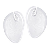 Maxbell 2Pcs Self Adhesive Gel Forefoot Cushions Flip Flop Transparent for Sandals