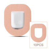 Maxbell 10Pcs Adhesive Patches Water Resistant Sensor Covers Stick Firmly Breathable Normal Skin