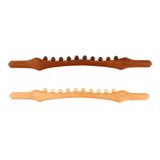 Maxbell Wooden Gua Sha Massage Stick Relieve Sore Muscles Relaxing  Carbonized