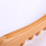 Maxbell Wooden Gua Sha Massage Stick Relieve Sore Muscles Relaxing  Carbonized