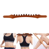 Maxbell Wooden Gua Sha Massage Stick Relieve Sore Muscles Relaxing  Carbonized