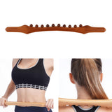 Maxbell Wooden Gua Sha Massage Stick Relieve Sore Muscles Relaxing  Carbonized