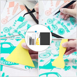 Maxbell 23Pcs Handmade Tools DIY Kit Silhouettes Precision Cutting Cameos Hobbies