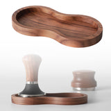 Maxbell Wooden Coffee Powder Pad Coffee Filter Tamper Holder for Bar Cafe