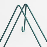 Maxbell Wrought Iron Mosquito Coil Holder Incense Holders for Living Room Garden Triangle Green