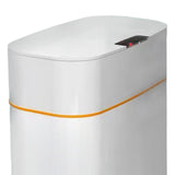Maxbell 16L Intelligent Garbage Bin with Lid Large Capacity for Home Study Office white charging