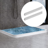 Maxbell Collapsible Threshold Water Dam Bath Shower Barrier for Sink or Shower Silicone