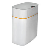 Maxbell 16L Intelligent Garbage Bin with Lid Large Capacity for Home Study Office gray charging
