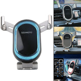 Maxbell Air Vent Clip Car Phone Holder Mount Gravity Stand Handsfree for 4-9inch Blue
