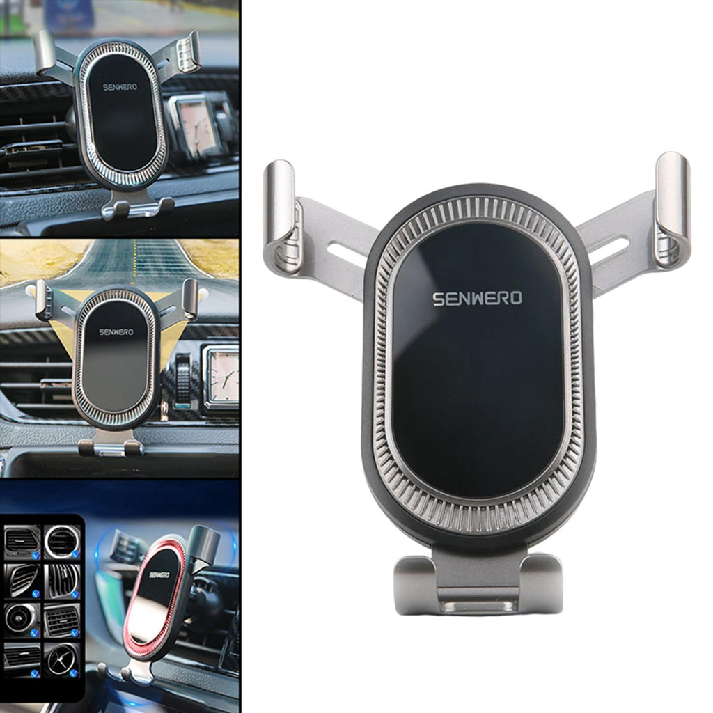 Maxbell Air Vent Clip Car Phone Holder Mount Gravity Stand Handsfree for 4-9inch Black