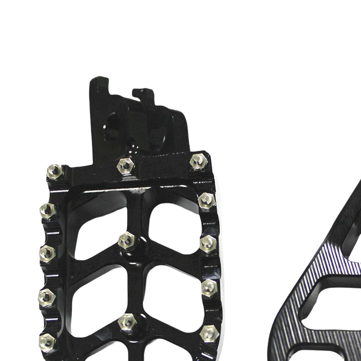 Maxbell Foot Pegs Rests CNC for Honda Crf250RX Crf300L Crf300 KX250x KX450x Black