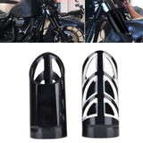 Maxbell Motorcycle Slider Fork Cover Upper Boot Shock Absorbers for Harley Flhx