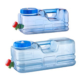 Maxbell Water Container w/ Faucet Carrier Bottle Camping Driving Hiking Emergency 5.5L 35x18.5x15cm