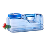 Maxbell Water Container w/ Faucet Carrier Bottle Camping Driving Hiking Emergency 5.5L 35x18.5x15cm