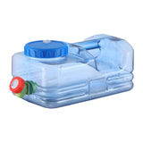 Maxbell Water Container w/ Faucet Carrier Bottle Camping Driving Hiking Emergency 5.5L 35x18.5x15cm