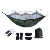 Maxbell Portable Outdoor Camping Net Nylon Hammock Hanging Bed Sleeping camouflage