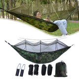 Maxbell Portable Outdoor Camping Net Nylon Hammock Hanging Bed Sleeping camouflage