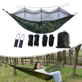 Maxbell Portable Outdoor Camping Net Nylon Hammock Hanging Bed Sleeping camouflage