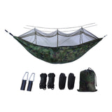 Maxbell Portable Outdoor Camping Net Nylon Hammock Hanging Bed Sleeping camouflage