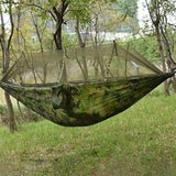 Maxbell Portable Outdoor Camping Net Nylon Hammock Hanging Bed Sleeping camouflage