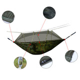 Maxbell Portable Outdoor Camping Net Nylon Hammock Hanging Bed Sleeping camouflage