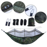 Maxbell Portable Outdoor Camping Net Nylon Hammock Hanging Bed Sleeping camouflage