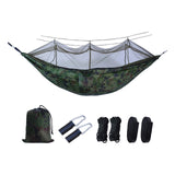 Maxbell Portable Outdoor Camping Net Nylon Hammock Hanging Bed Sleeping camouflage