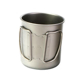Maxbell Titanium Water Cup Tableware Camping Tea Coffee Mug for Backpacking 300ML