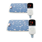 Maxbell Dog Heating Pad Electric Dog Cat Heated Blanket Mat with Chew Resistant Cord 30x35cm