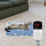 Maxbell Dog Heating Pad Electric Dog Cat Heated Blanket Mat with Chew Resistant Cord 40x60cm