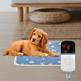 Maxbell Dog Heating Pad Electric Dog Cat Heated Blanket Mat with Chew Resistant Cord 40x60cm