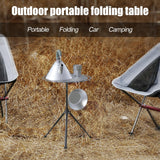 Maxbell Portable Folding Aluminum Table Outdoor Camping Picnic Desk With Carry Bag