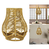 Maxbell Pendant Lamp Shade Rattan Decoration Ceiling Light Shade for Restaurant C