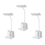 Maxbell LED Desk Lamp 3 Mode Flexible Gooseneck for Reading Desktop plug in