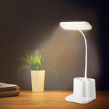 Maxbell LED Desk Lamp 3 Mode Flexible Gooseneck for Reading Desktop plug in