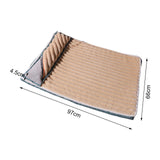 Maxbell Pet Bed Mat Dog Cat Sleep Pad Cushion Mattress Coffee 97x66x4.5cm