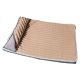 Maxbell Pet Bed Mat Dog Cat Sleep Pad Cushion Mattress Coffee 97x66x4.5cm