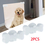 Maxbell 2 Pieces Dog Pee Pad Holder Strong Stick Magnets Wall Mounted Pet Supplies