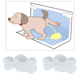 Maxbell 2 Pieces Dog Pee Pad Holder Strong Stick Magnets Wall Mounted Pet Supplies