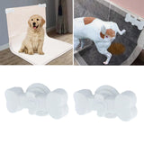 Maxbell 2 Pieces Dog Pee Pad Holder Strong Stick Magnets Wall Mounted Pet Supplies