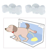 Maxbell 2 Pieces Dog Pee Pad Holder Strong Stick Magnets Wall Mounted Pet Supplies