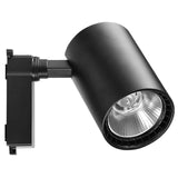 Maxbell LED Track Lighting 40W COB Rail Spotlight Lamp Tracking Spot Light Head Black Neutral Light