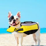 Maxbell Pet Life Jacket Preserver Lifesaver Dog Vest Shark for Swimming Pool Puppy L