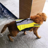 Maxbell Pet Life Jacket Preserver Lifesaver Dog Vest Shark for Swimming Pool Puppy L