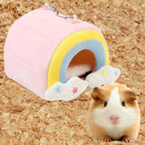 Maxbell Rabbit Hamster House Bed Small Animal Warm Cage Nest Hamster Accessories