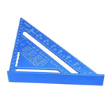 Maxbell Triangle Ruler Triangle Ruler & Angle Ruler & Protractor for DIY Woodworking 7 inch
