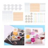 Maxbell Resin Casting Tool Starter Glue Tools Set Mixing Cup DIY Accessories 30Pcs