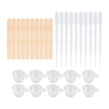 Maxbell Resin Casting Tool Starter Glue Tools Set Mixing Cup DIY Accessories 30Pcs