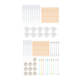 Maxbell Resin Casting Tool Starter Glue Tools Set Mixing Cup DIY Accessories 30Pcs